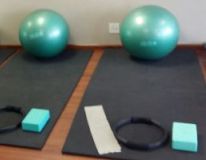 Mat & Ball Work mat & ball work picture